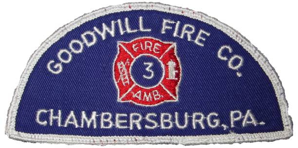 Goodwill Fire Co. No. 3 badge